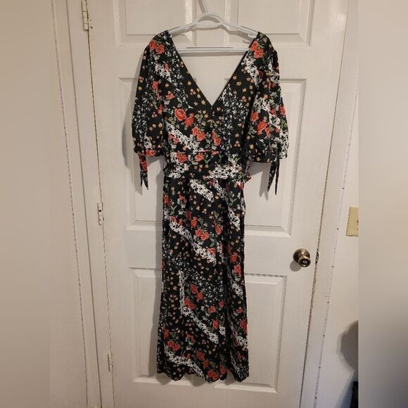 Asos floral belted jumpsuit - Picture 5 of 6